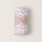 CozyChic Barefoot In The Wild Dusty Rose Baby Blanket