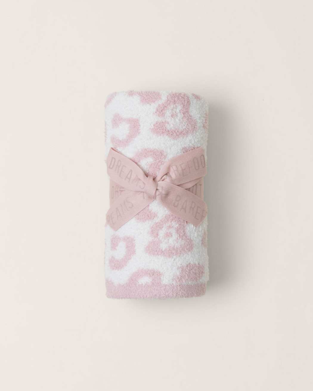 CozyChic Barefoot In The Wild Dusty Rose Baby Blanket