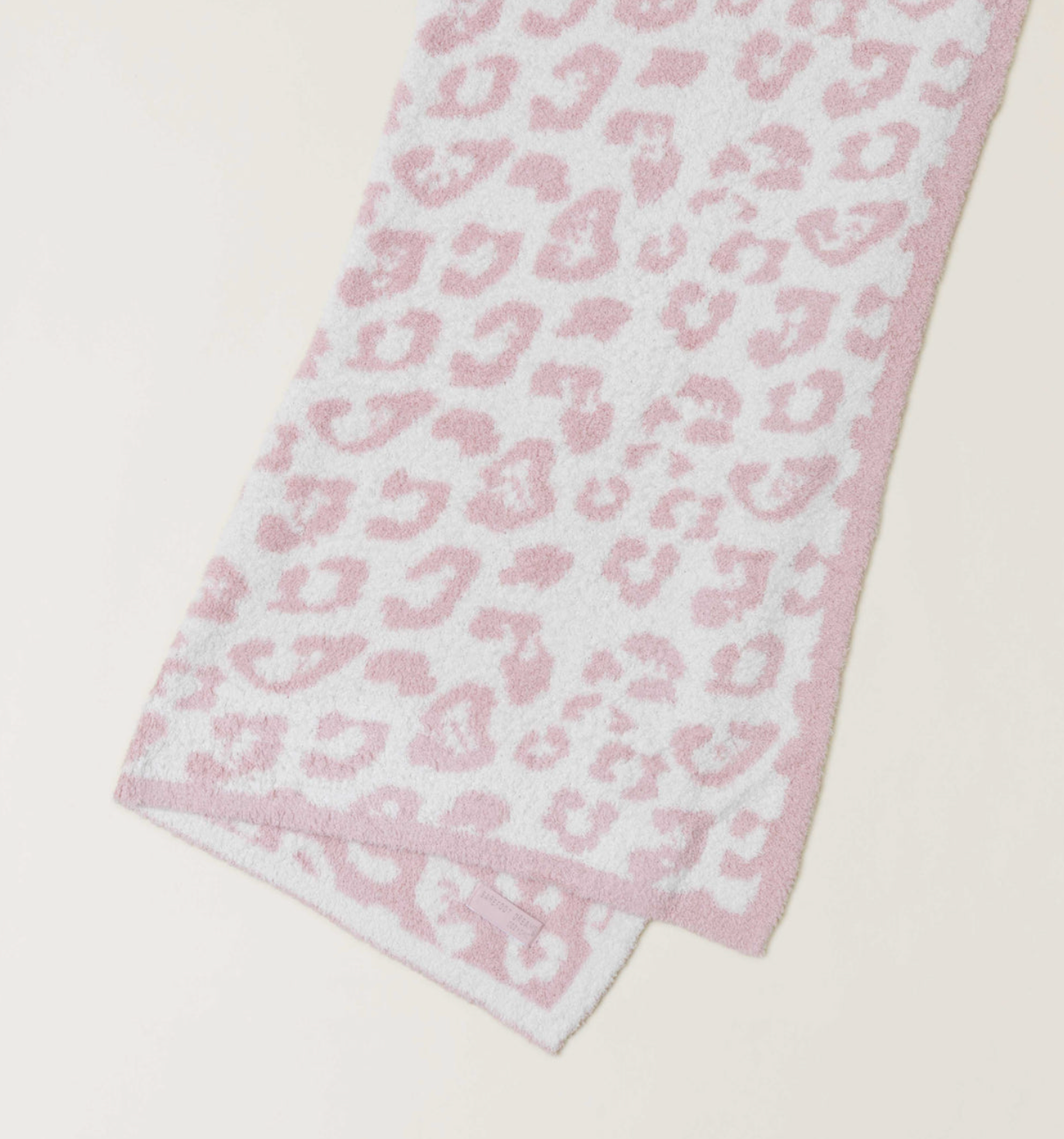 CozyChic Barefoot In The Wild Dusty Rose Baby Blanket