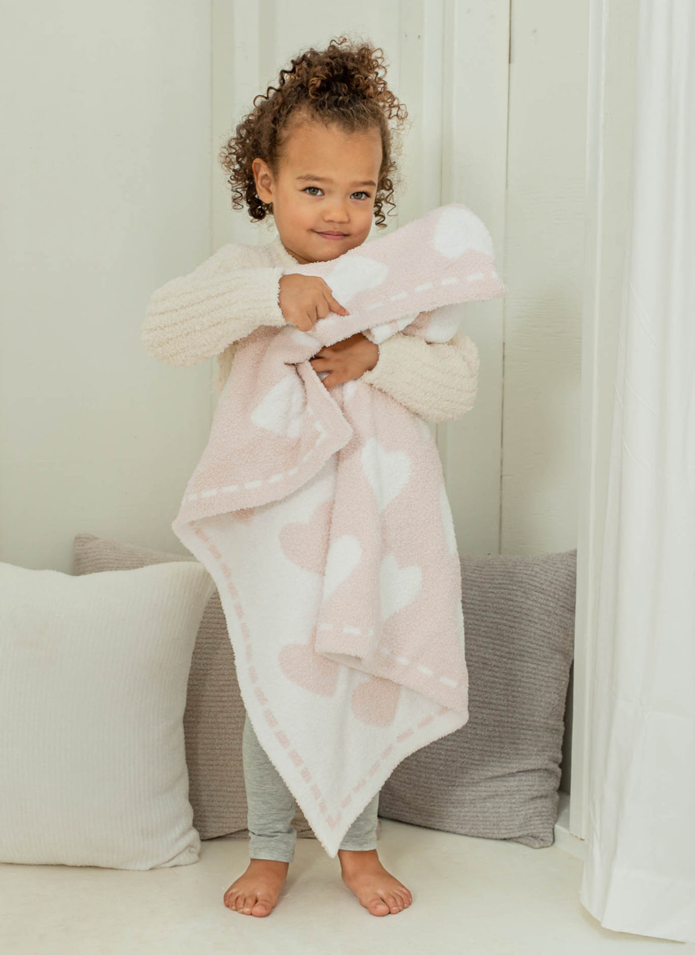 CozyChic Hearts Dream Receiving Blanket