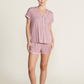 Teaberry Piped Lounge Set