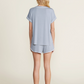 Moonbeam Jersey Piped Lounge Set