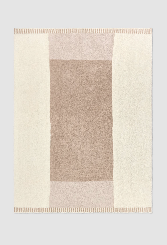 Stone CozyChic Cova Center Stripe Throw