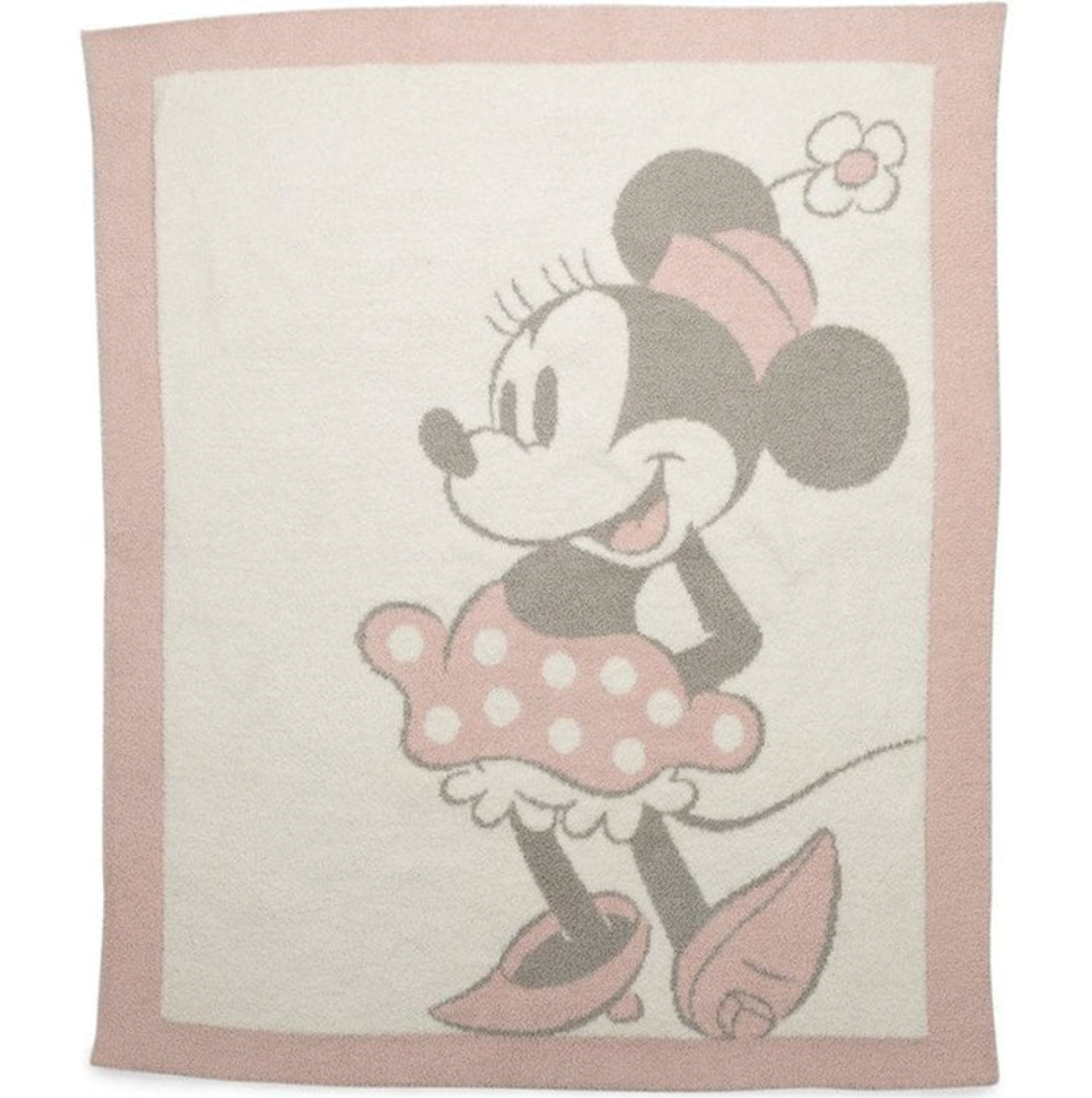 Vintage Minnie Mouse Baby Blanket