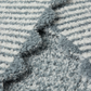 CozyChic Blue Cove Stripe Scallop Receiving Blanket