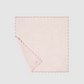 CozyChic Faded Rose Stripe Scallop Receiving Blanket