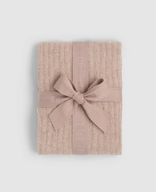 CozyChic Lite Ribbed Baby Blanket - Faded Rose