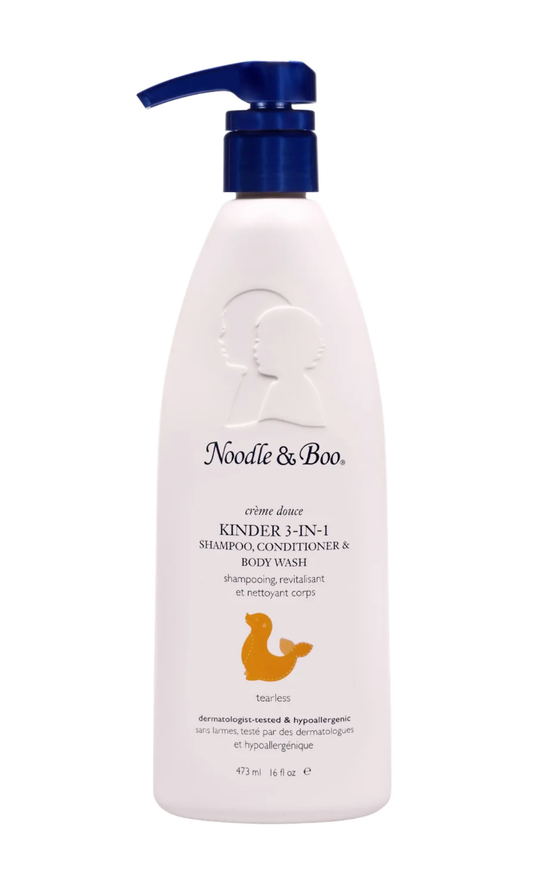 Kinder 3-In-1 Shampoo, Conditioner, & Body Wash