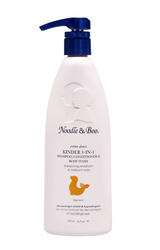 Kinder 3-In-1 Shampoo, Conditioner, & Body Wash