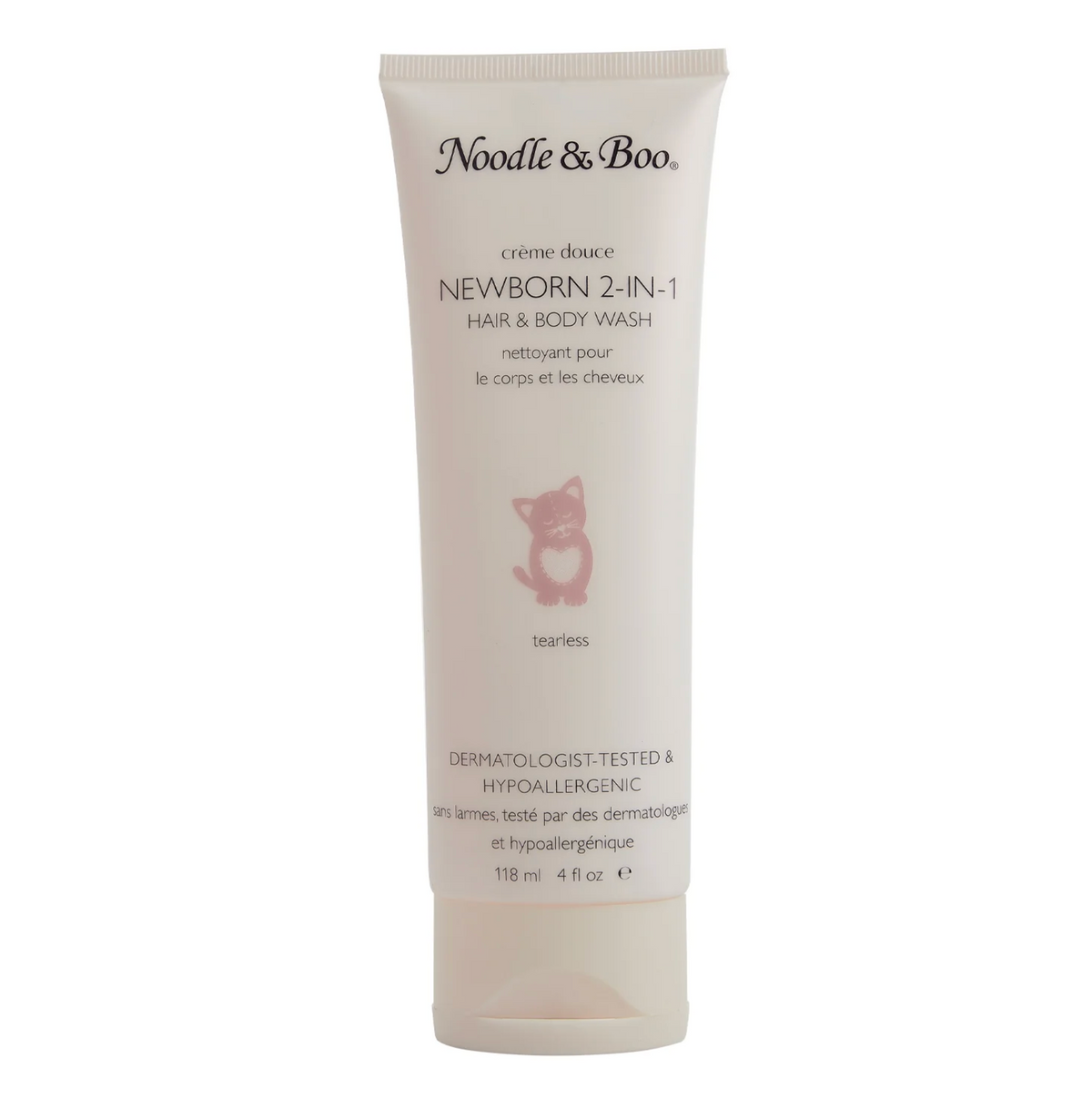 Baby Bath & Massage Gift Set - Peach Flowers