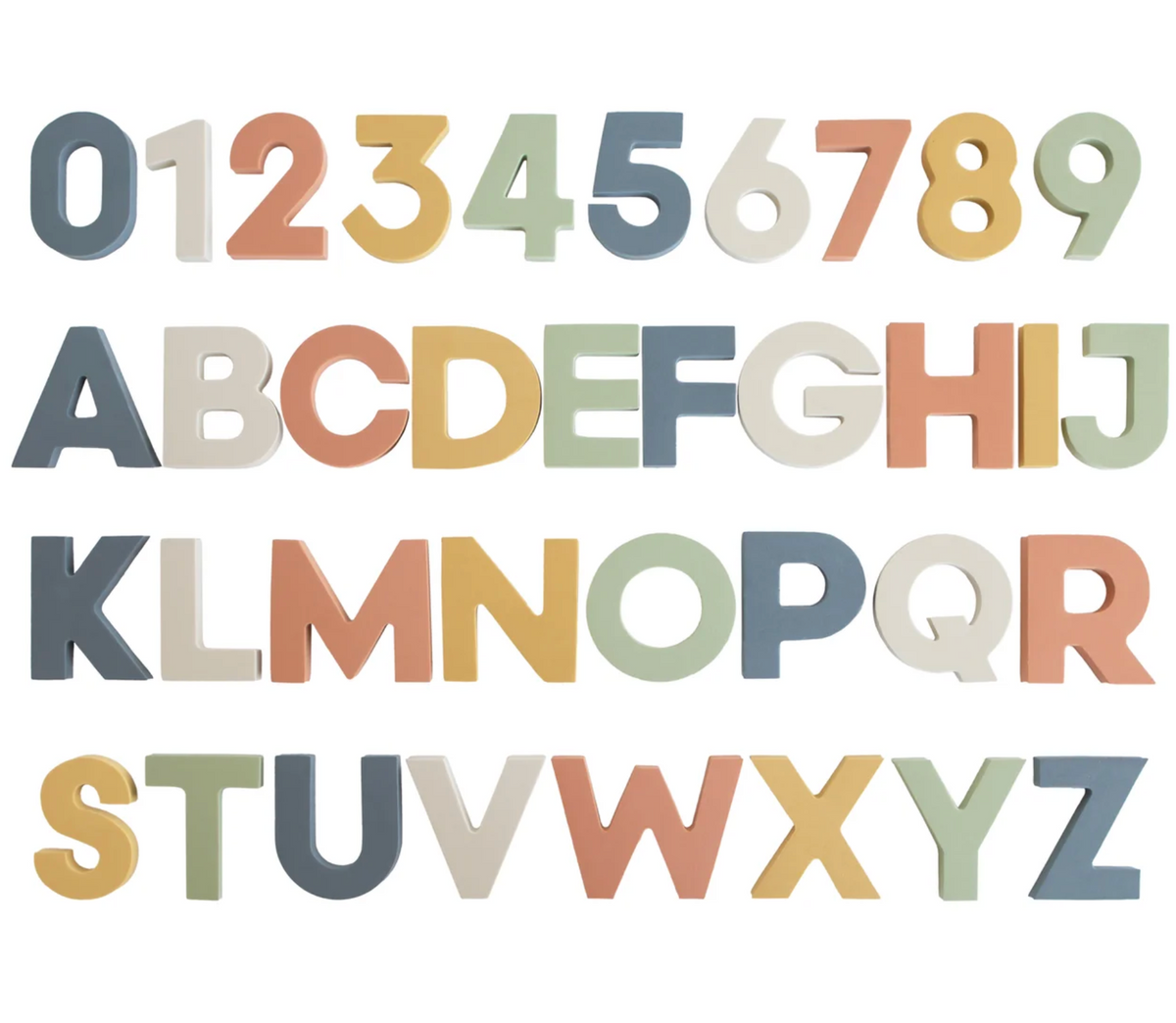 Letters & Numbers Bath Play Set