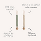 Linen Pacifier Clip - 2 Pack