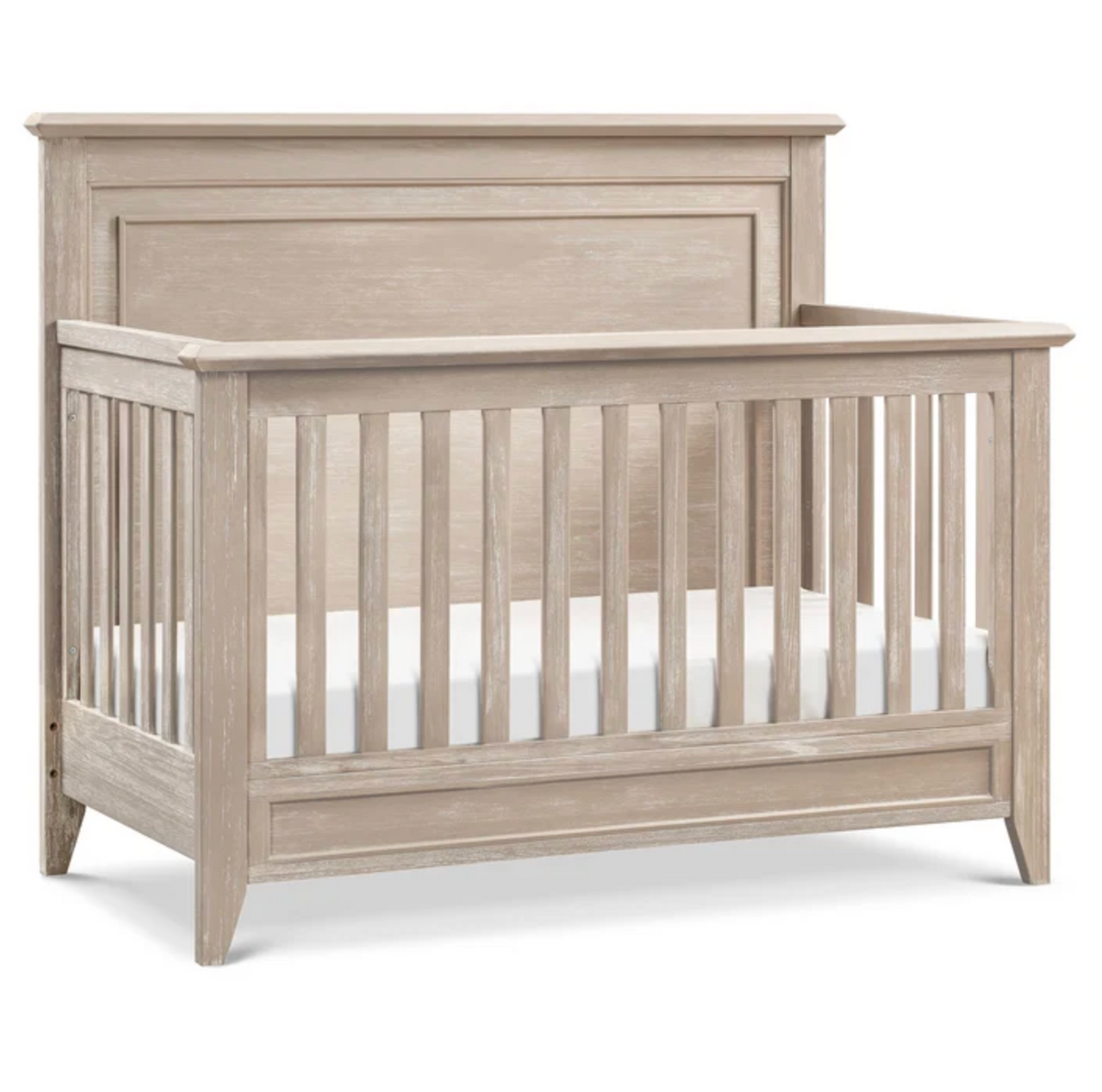Barrow Rustic 4-In-1 Convertible Flat Top Crib