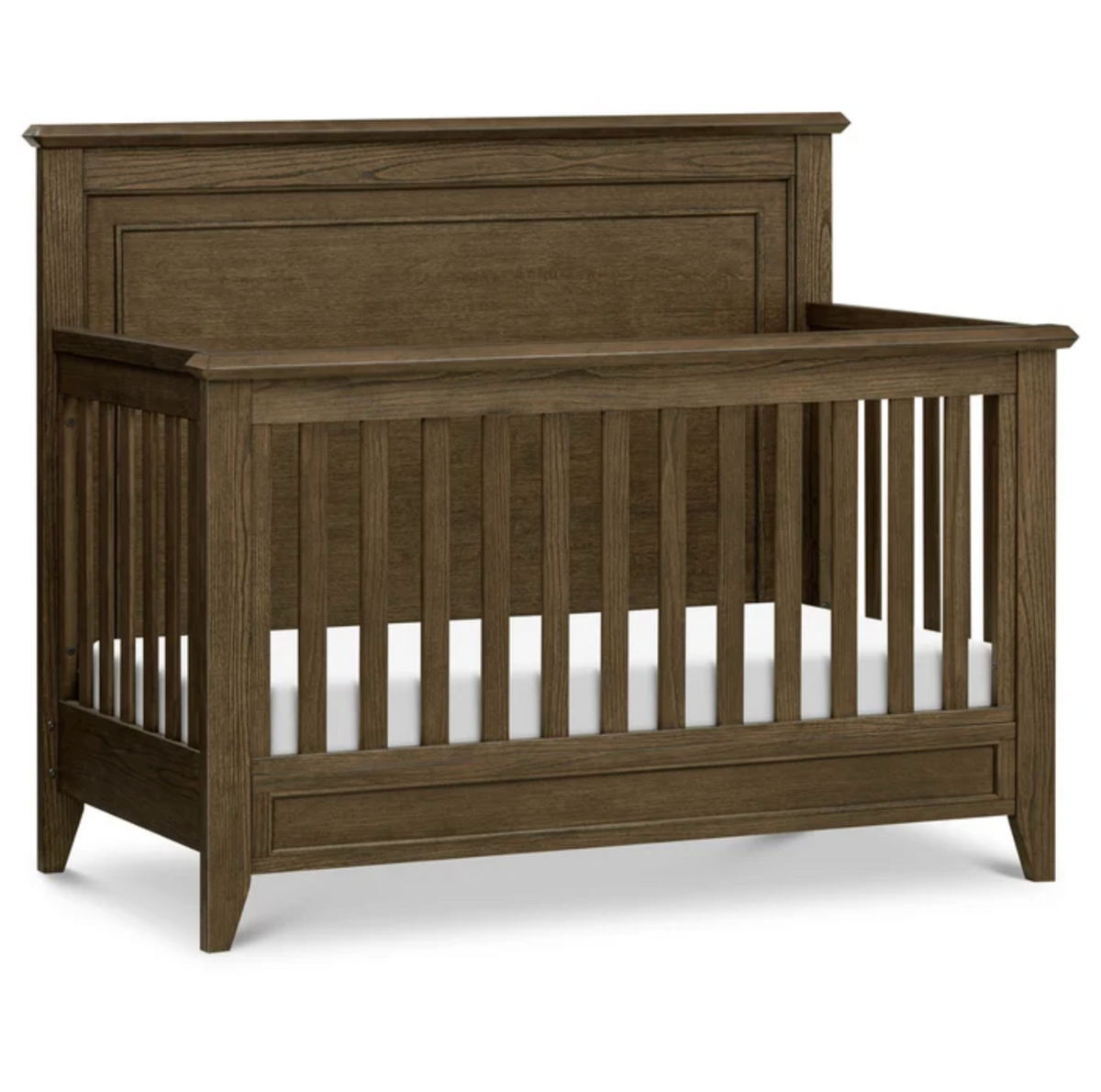 Barrow Rustic 4-In-1 Convertible Flat Top Crib