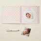 Bowkissed Blush First Year Baby Memory Book