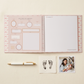 Bowkissed Blush First Year Baby Memory Book