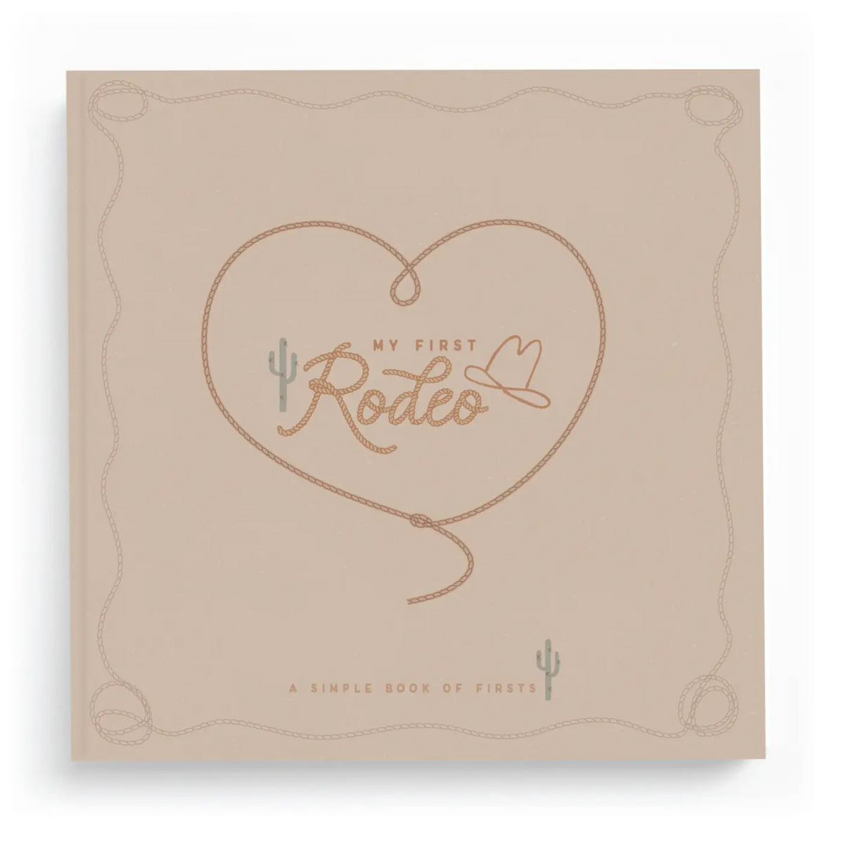 My First Rodeo First Year Baby Memory Book