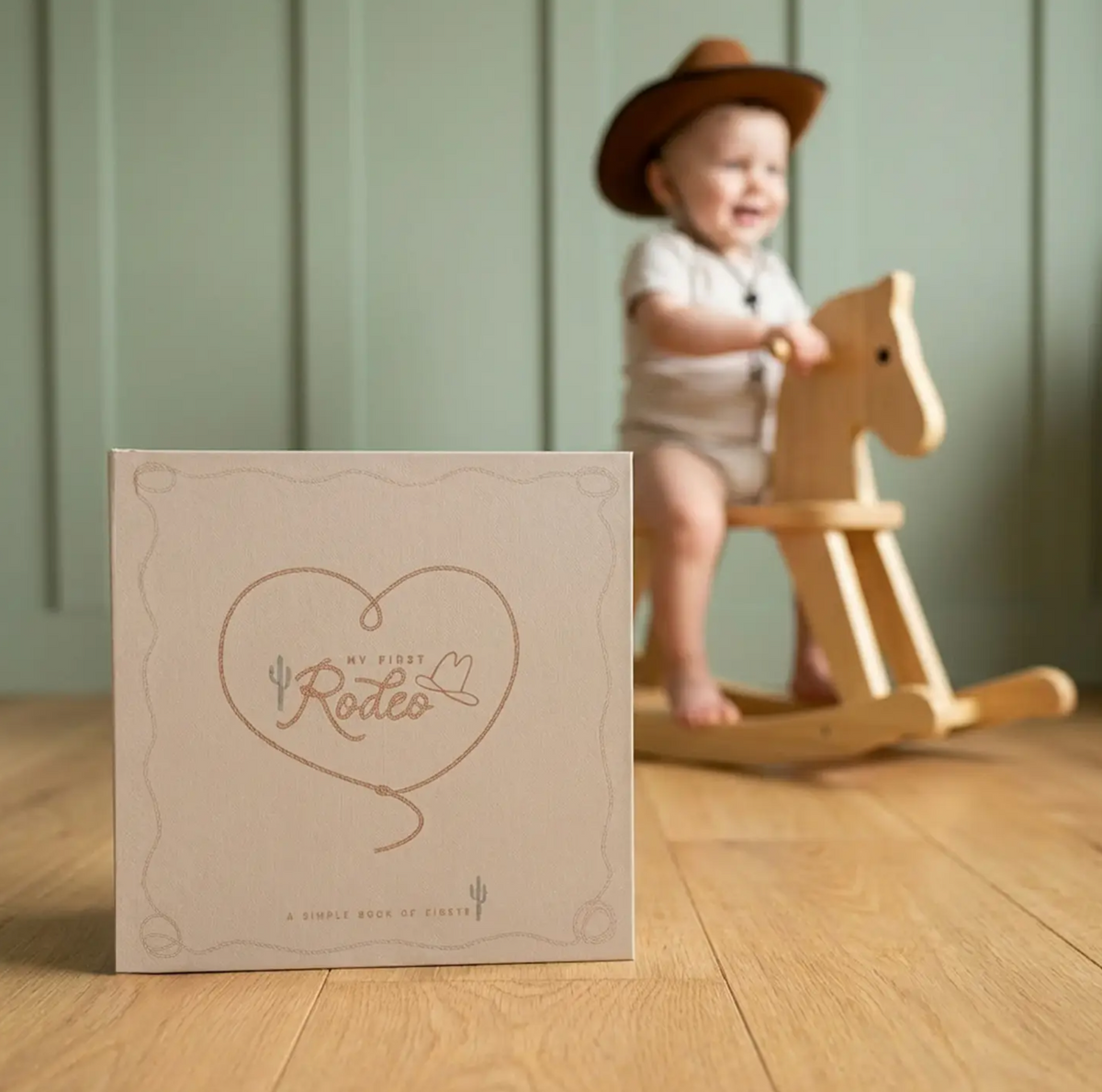 My First Rodeo First Year Baby Memory Book