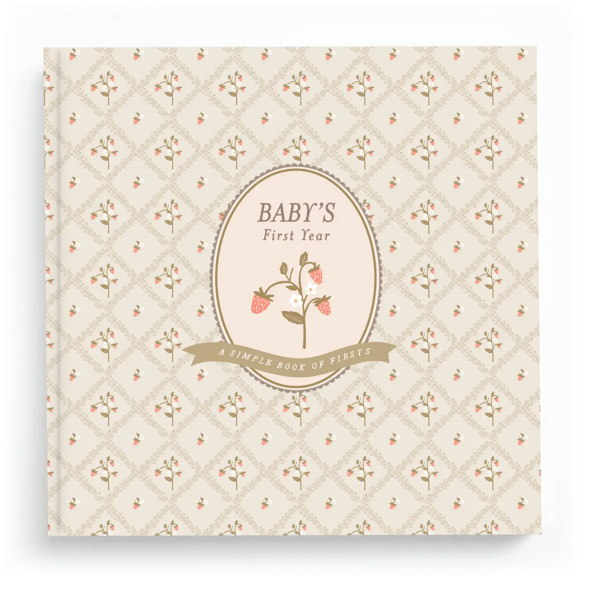 Cottage Garden First Year Baby Memory Book