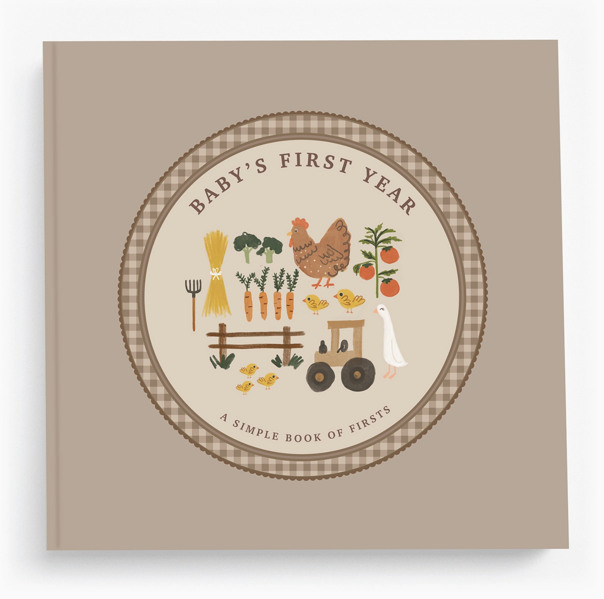 Little Farmer First Year Baby Memory Book