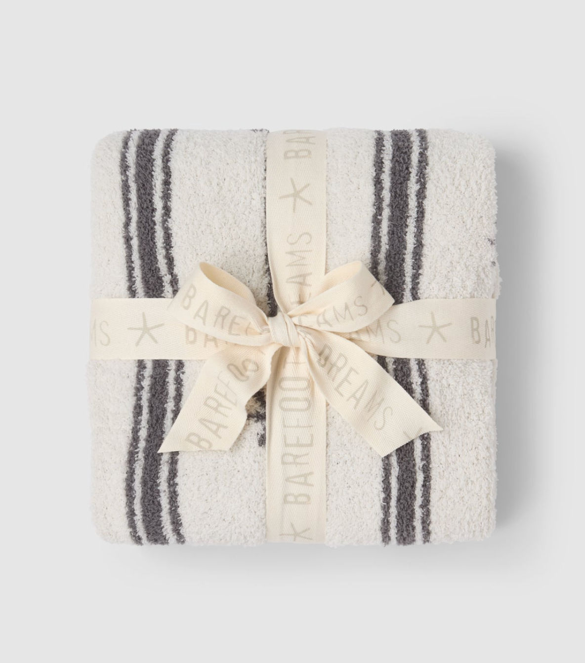 CozyChic Folklore Star Stroller Blanket - Slate Blue/Cream