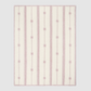 CozyChic Folklore Star Stroller Blanket - Faded Rose/Cream