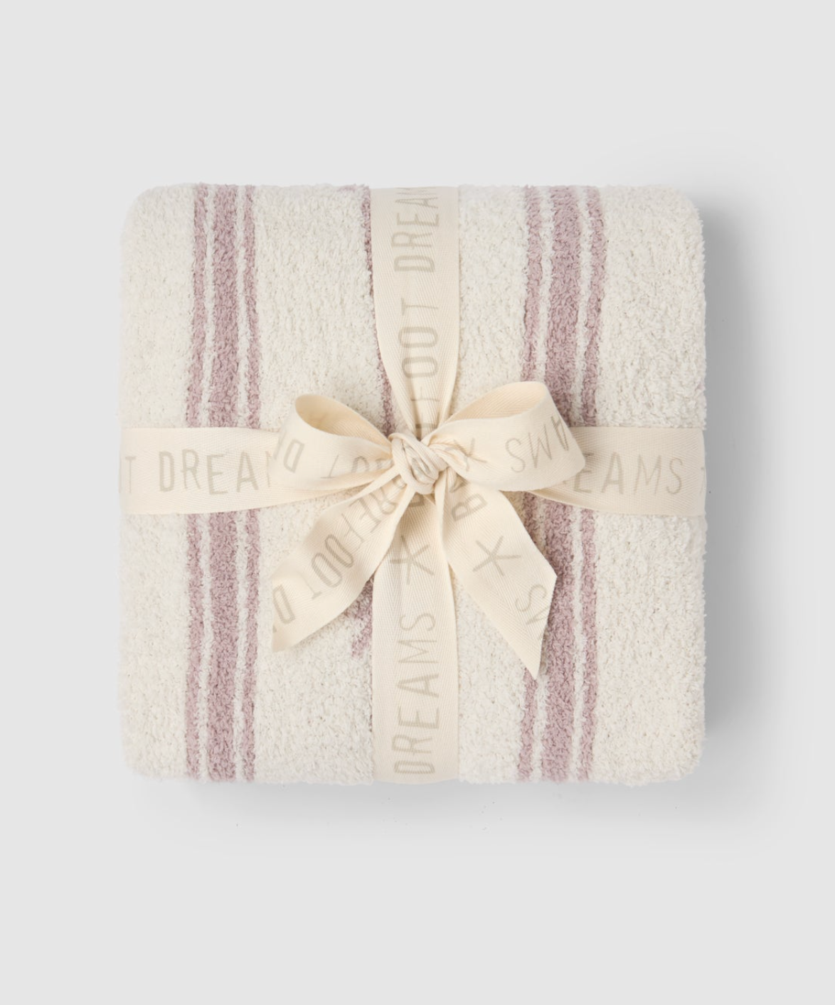 CozyChic Folklore Star Stroller Blanket - Faded Rose/Cream