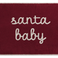 CozyChic Santa Baby Stroller Blanket - Crimson