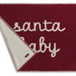 CozyChic Santa Baby Stroller Blanket - Crimson