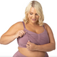 Sublime Bamboo Hands-Free Pumping Lounge & Sleep Bra - Twilight