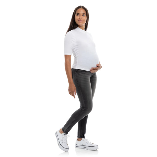 Maternity 32" Skinny W/ Bellyband In Everly