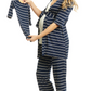 Navy Analise 5-Piece PJ Set