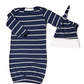 Navy Analise 5-Piece PJ Set