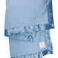 Cornflower Luxe Faux Fur Baby Blanket