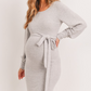Cashmere-Like Knit Maternity Dress