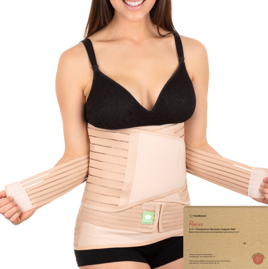 KeaBabies Revive 3-In-1 Postpartum Belt