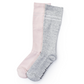 Pink/Grey Compression Socks - 2 Pack