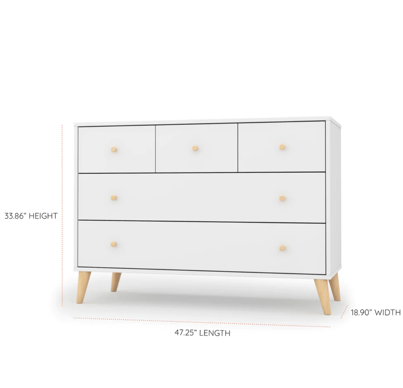 Austin 5-Drawer Dresser