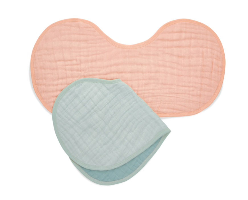 Mother Earth 2-Pack Classic Burpy Bibs