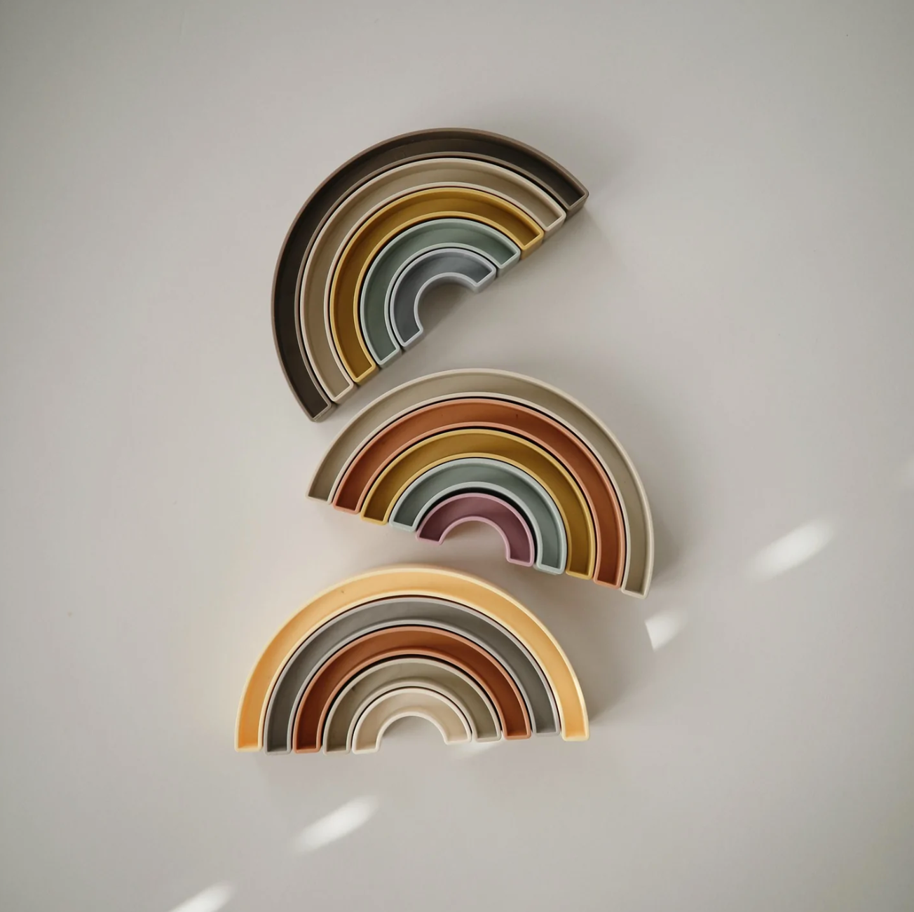 Rainbow Stacker Toy โ Mickey Roo Maternity & Nursery