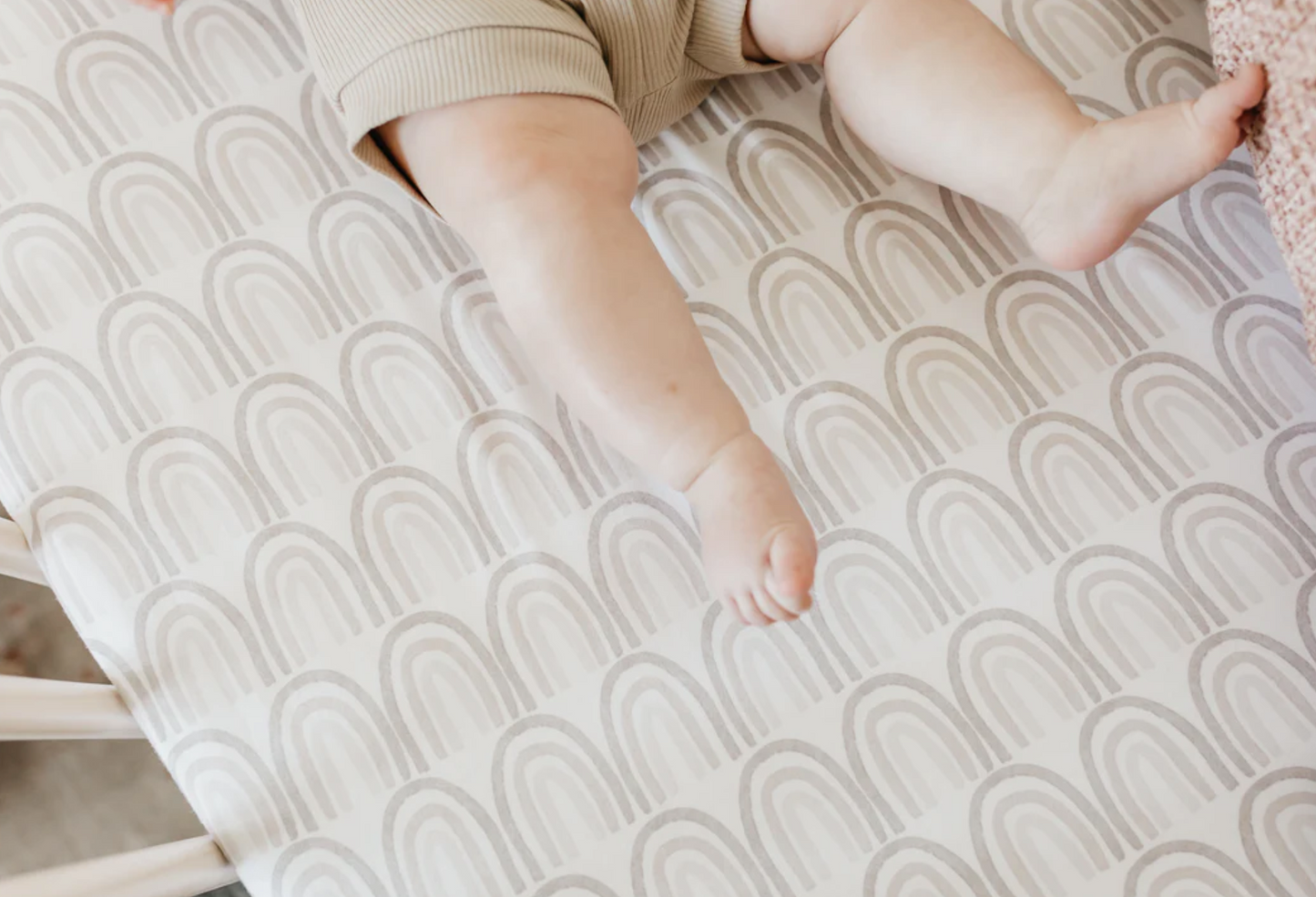 Bliss Premium Knit Fitted Crib Sheet