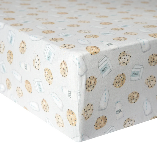 Chip Premium Knit Fitted Crib Sheet