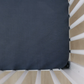 Charcoal Stretchy Crib Sheet