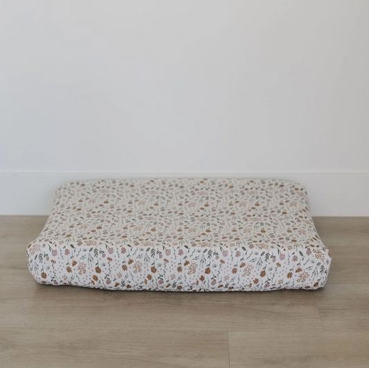 Meadow Floral Muslin Changing Pad Cover