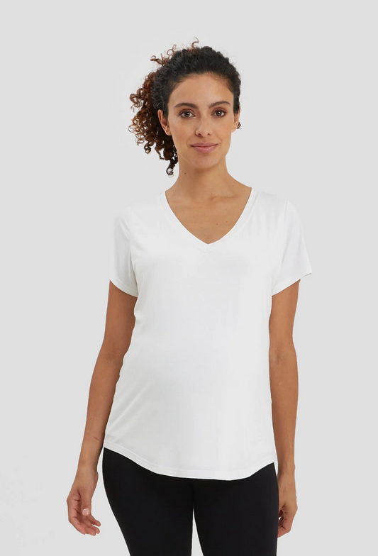 The Nursing Tee - White