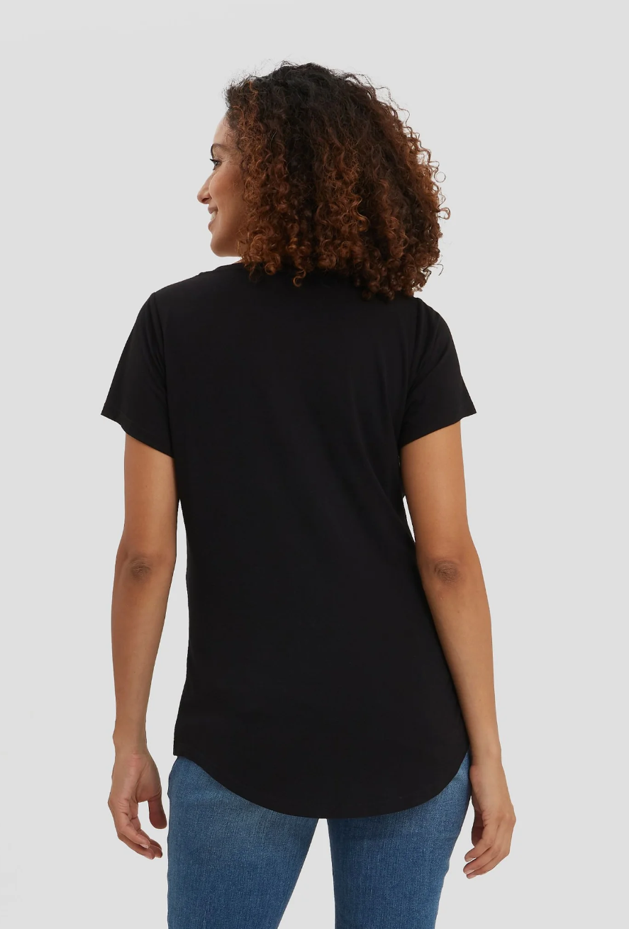 The Nursing Tee - Black