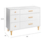 Lolly 6-Drawer Double Dresser