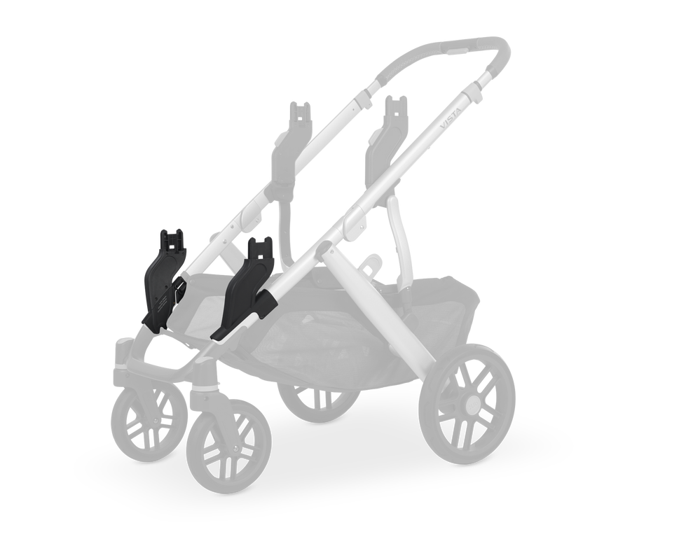 uppababy vista double stroller attachment UPPAbaby Vista / Vista V2 / Vista V3 Lower Adapters – Mickey Roo Maternity & Nursery