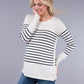 Molly Navy Stripe Maternity & Nursing Sweater