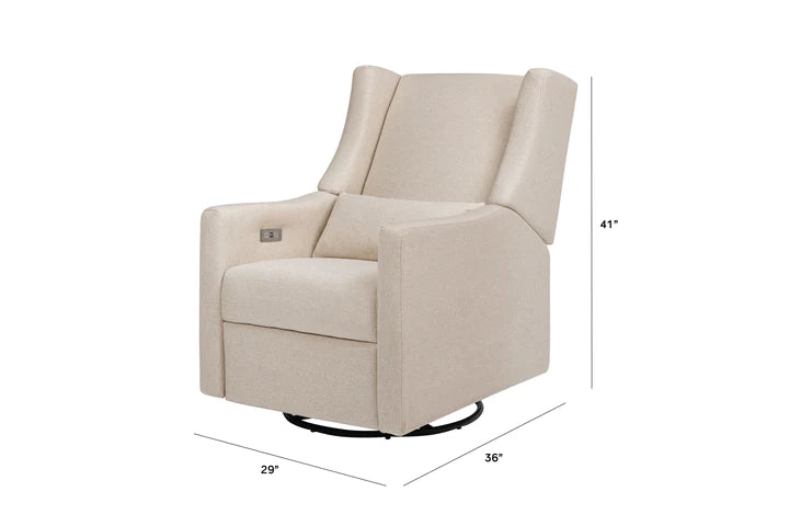 Babyletto Kiwi Electronic Recliner Swivel Glider Mickey Roo